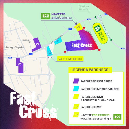 Mappa parcheggi